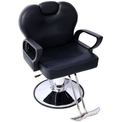 Hair Stylist All Purpose Barber Chair for Barbershop Salon Chair,Heavy Duty Hydraulic Barber Chair Spa Furniture Shampoo Reclining Extra Wider Seat Beauty Hair Salon Equipment - Renee Lane Company