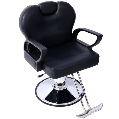 Hair Stylist All Purpose Barber Chair for Barbershop Salon Chair,Heavy Duty Hydraulic Barber Chair Spa Furniture Shampoo Reclining Extra Wider Seat Beauty Hair Salon Equipment - Renee Lane Company