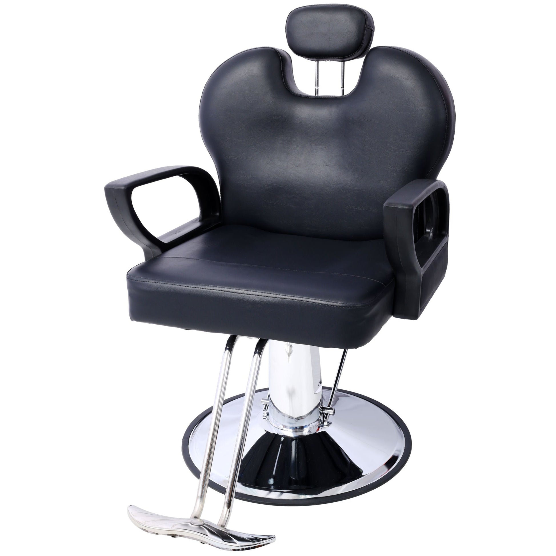 Hair Stylist All Purpose Barber Chair for Barbershop Salon Chair,Heavy Duty Hydraulic Barber Chair Spa Furniture Shampoo Reclining Extra Wider Seat Beauty Hair Salon Equipment - Renee Lane Company