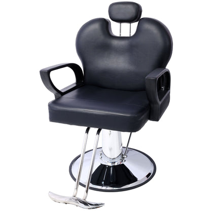 Hair Stylist All Purpose Barber Chair for Barbershop Salon Chair,Heavy Duty Hydraulic Barber Chair Spa Furniture Shampoo Reclining Extra Wider Seat Beauty Hair Salon Equipment - Renee Lane Company