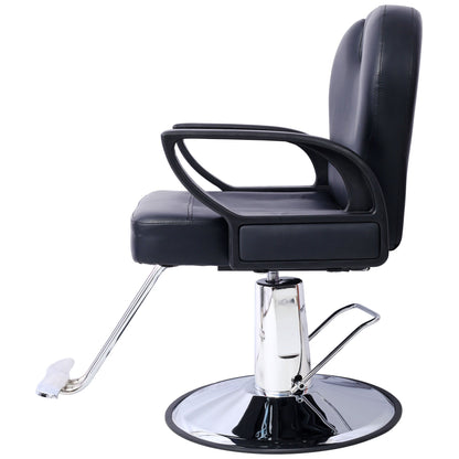 Hair Stylist All Purpose Barber Chair for Barbershop Salon Chair,Heavy Duty Hydraulic Barber Chair Spa Furniture Shampoo Reclining Extra Wider Seat Beauty Hair Salon Equipment - Renee Lane Company