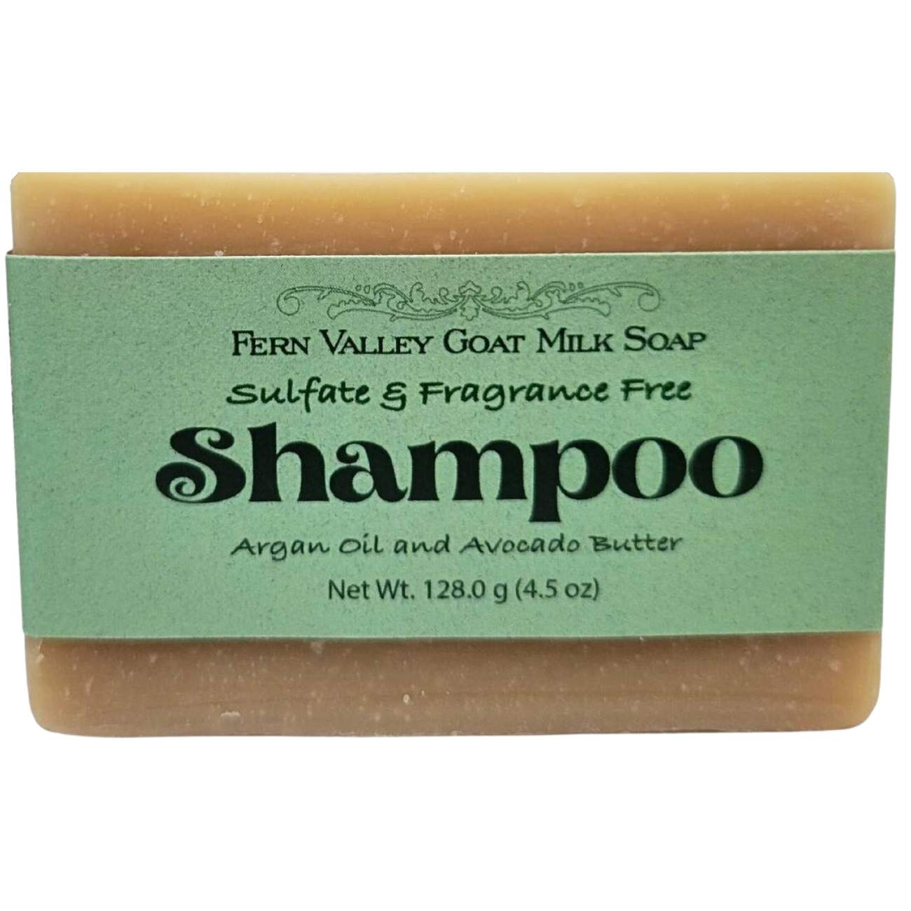 Handmade Goat Milk Shampoo Bar |  Argan Oil & Avocado Butter | Fragrance-Free - Renee Lane Company