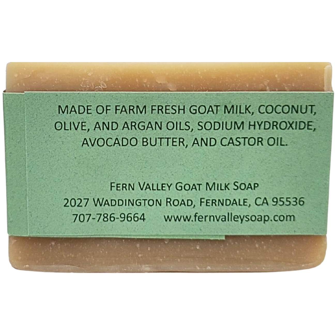 Handmade Goat Milk Shampoo Bar |  Argan Oil & Avocado Butter | Fragrance-Free - Renee Lane Company