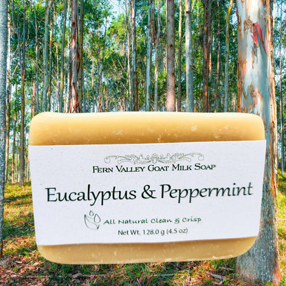 Handmade Goat Milk Soap | All Natural Eucalyptus & Peppermint Soap - Renee Lane Company