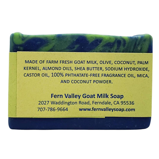 Handmade Goat Milk Soap | Hydrating With Antioxidants | Tropical Coconut & Lime Verbena Scent - Renee Lane Company