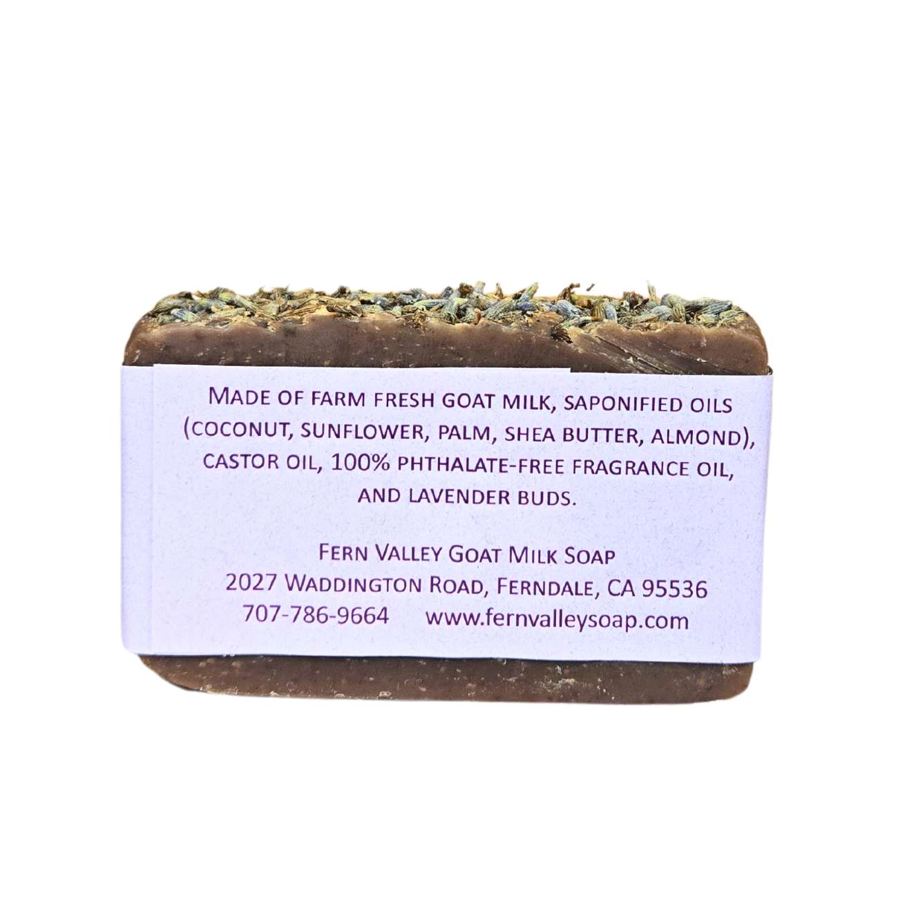 Handmade Goat Milk Soap | Moisturizing Lavender and Black Amber - Renee Lane Company