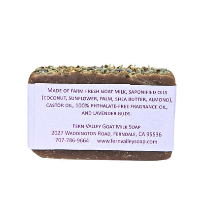 Handmade Goat Milk Soap | Moisturizing Lavender and Black Amber - Renee Lane Company
