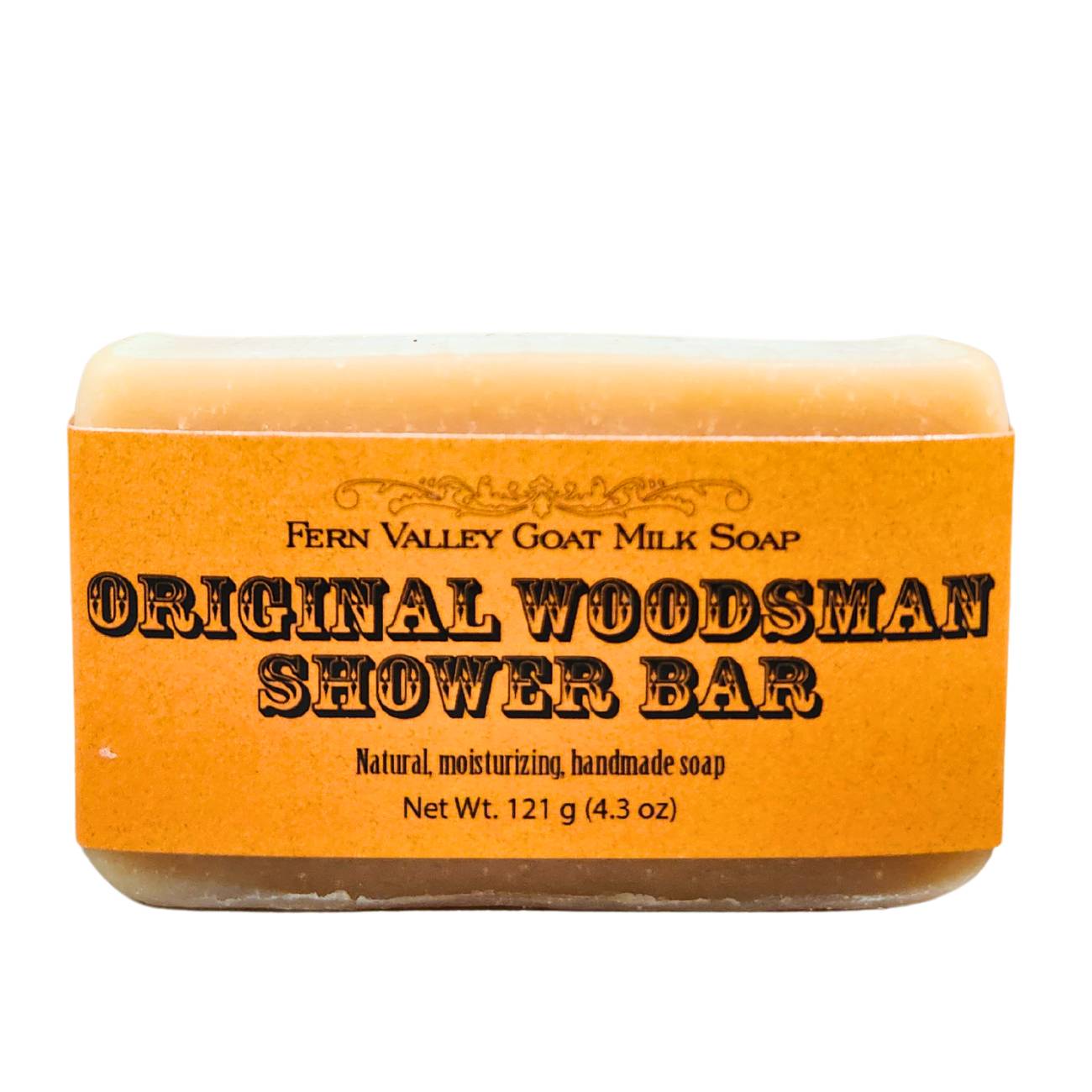 Handmade Goat Milk Soap | Shower Bar | Original Woodsman - Renee Lane Company