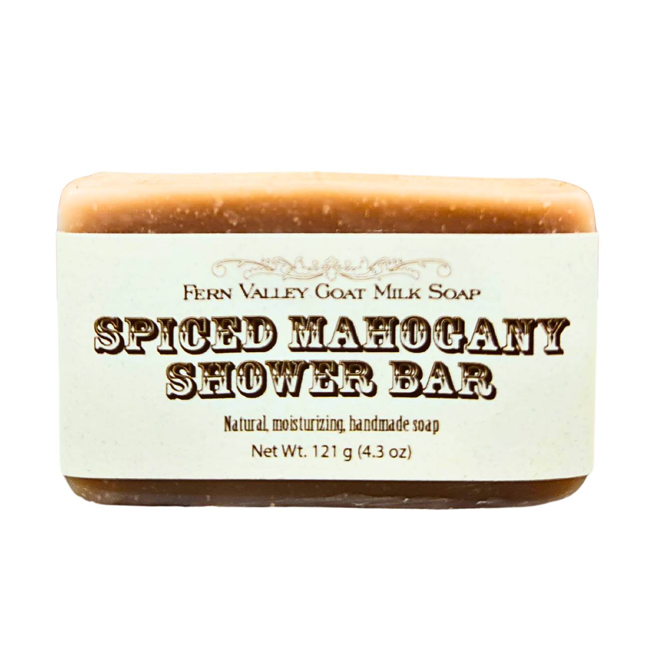 Handmade Goat Milk Soap | Shower Bar | Spiced Mahogany - Renee Lane Company