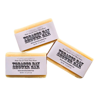 Handmade Goat Milk Soap | Shower Bar | Tobacco Bay - Renee Lane Company
