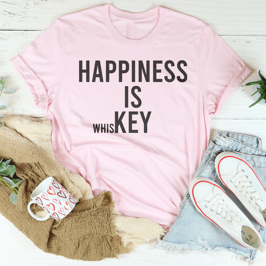 Happiness Is Key T-Shirt - Renee Lane Company
