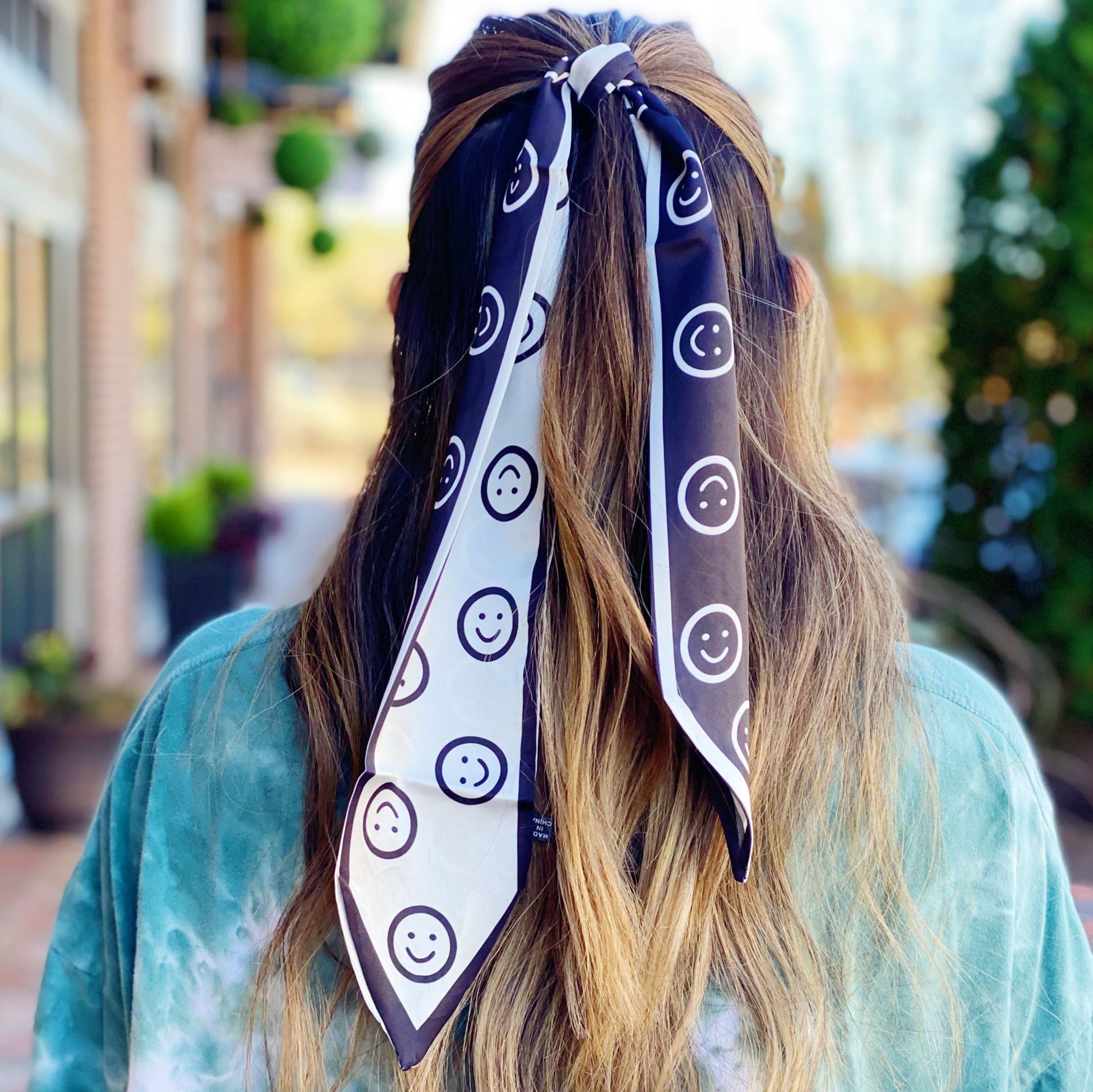 Happy All Around Sleek Scarf - Renee Lane Company