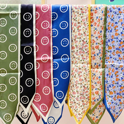 Happy All Around Sleek Scarf - Renee Lane Company