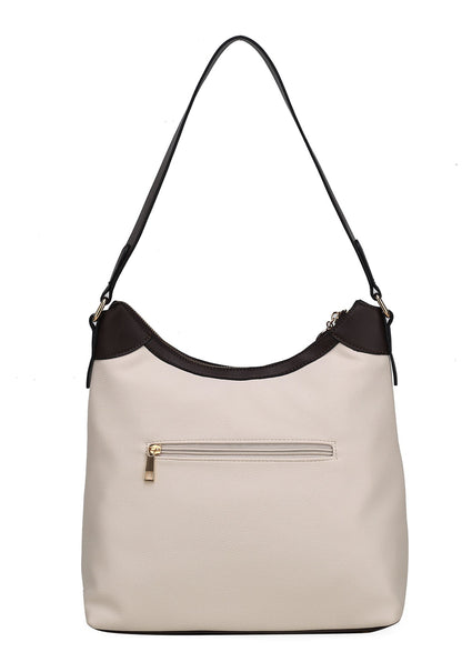 Harper Vegan Color Block Leather Women Shoulder Bag - Renee Lane Company