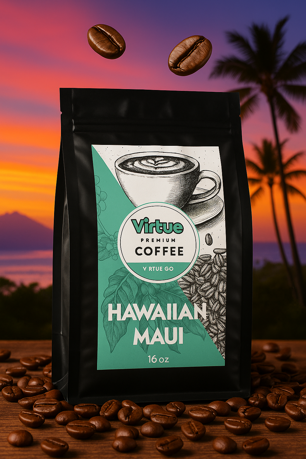 Medium-Dark Roast Coffee – 16oz | Balanced, Small Batch, Expertly Roasted