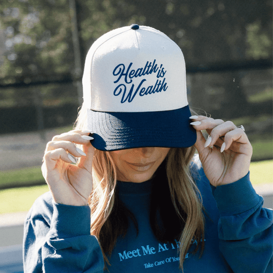 Health Is Wealth Hat | Lucky Owl - Renee Lane Company
