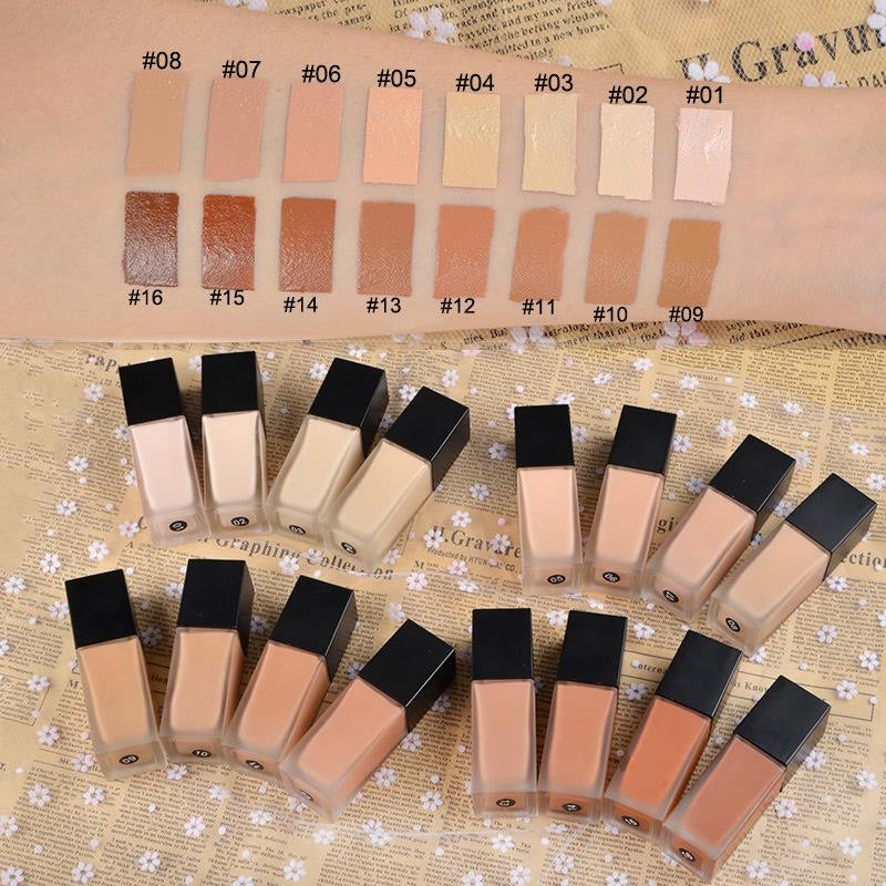 Healthy Skin Full Coverage Matte Foundation with SPF 30 – Vegan, Gluten-Free & Hydrating - Renee Lane Company