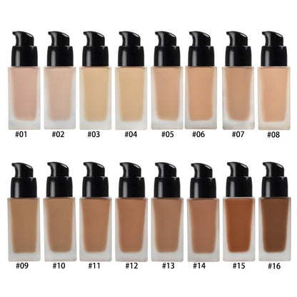 Healthy Skin Full Coverage Matte Foundation with SPF 30 – Vegan, Gluten-Free & Hydrating - Renee Lane Company