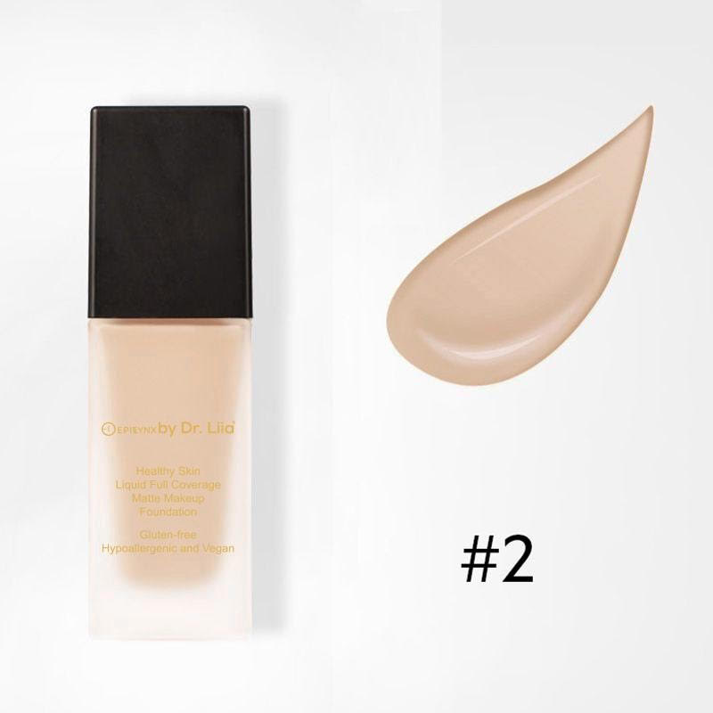 Healthy Skin Full Coverage Matte Foundation with SPF 30 – Vegan, Gluten-Free & Hydrating - Renee Lane Company