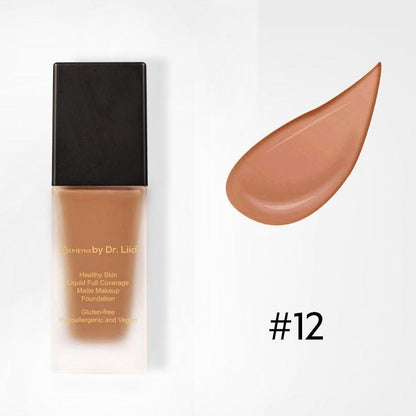 Healthy Skin Full Coverage Matte Foundation with SPF 30 – Vegan, Gluten-Free & Hydrating - Renee Lane Company