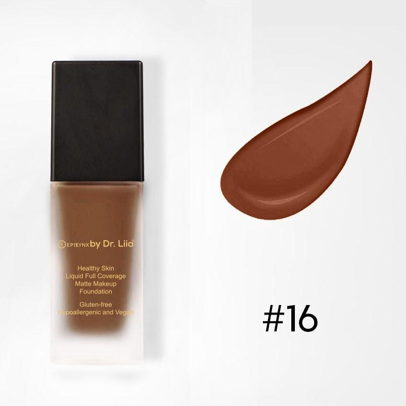 Healthy Skin Full Coverage Matte Foundation with SPF 30 – Vegan, Gluten-Free & Hydrating - Renee Lane Company