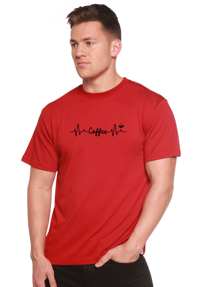 Heartbeat Coffee Unisex Bamboo/Cotton Graphic T-Shirt - Renee Lane Company