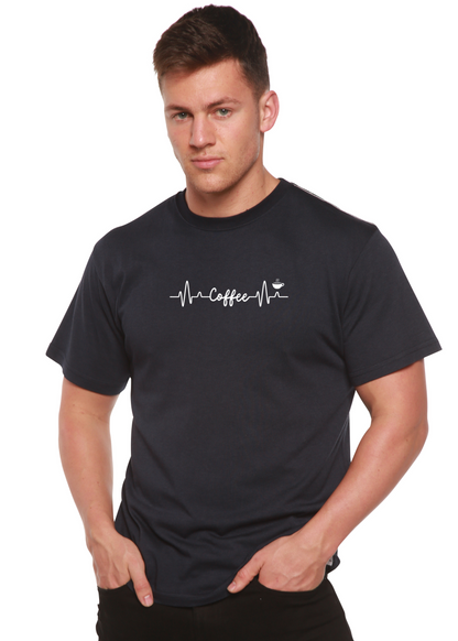 Heartbeat Coffee Unisex Bamboo/Cotton Graphic T-Shirt - Renee Lane Company