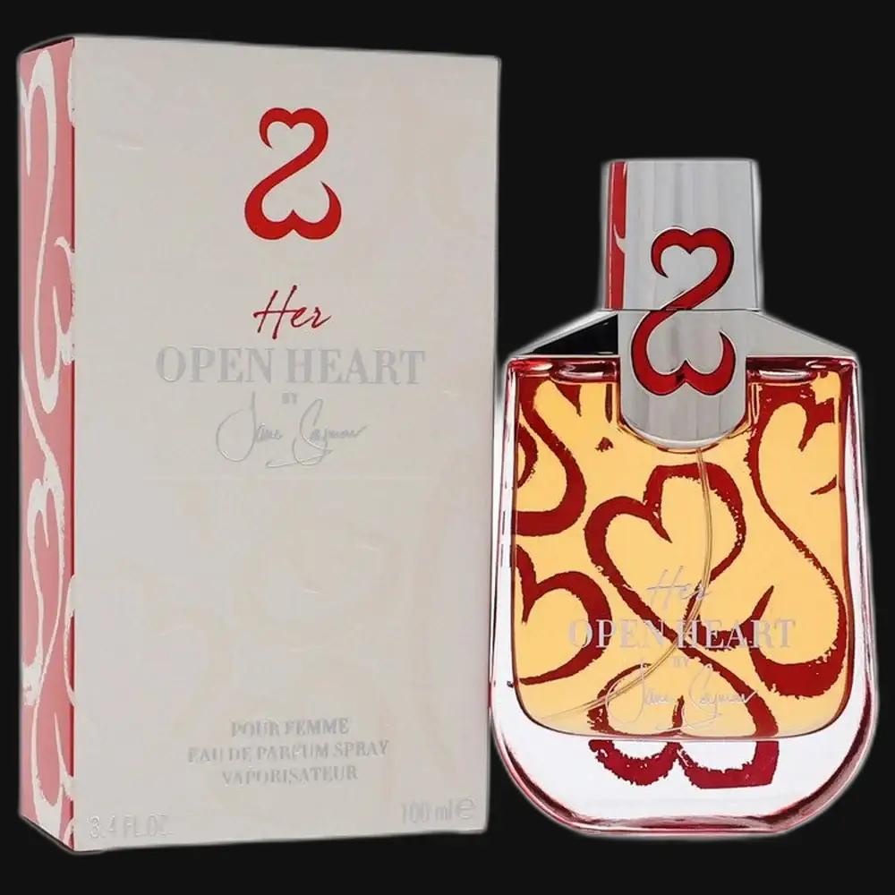 Her Open Heart with Free Jewelry Roll By Jane Seymour Perfume for Women - Renee Lane Company