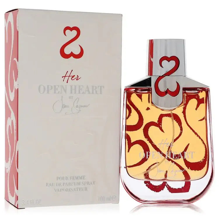 Her Open Heart with Free Jewelry Roll By Jane Seymour Perfume for Women - Renee Lane Company