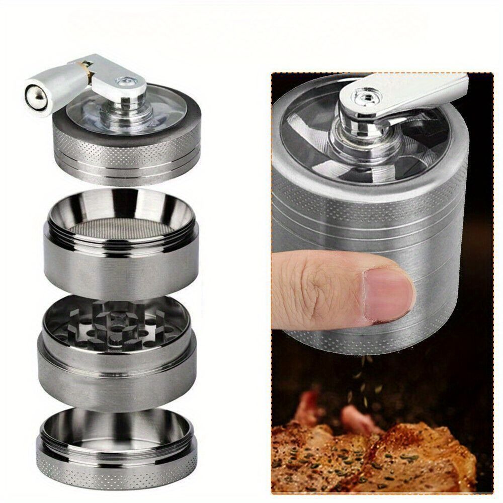 Herb Grinder Spice Herbal Metal Crusher Handle Hand Muller - Renee Lane Company
