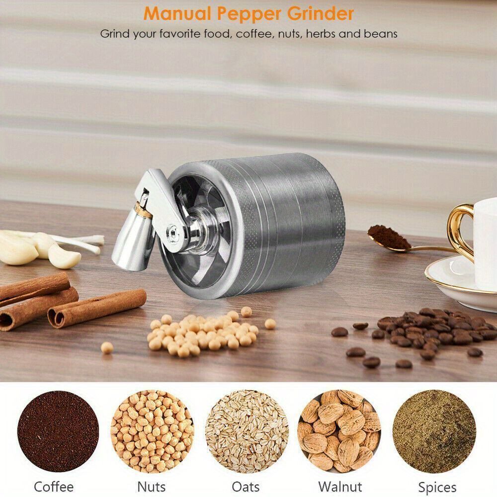 Herb Grinder Spice Herbal Metal Crusher Handle Hand Muller - Renee Lane Company
