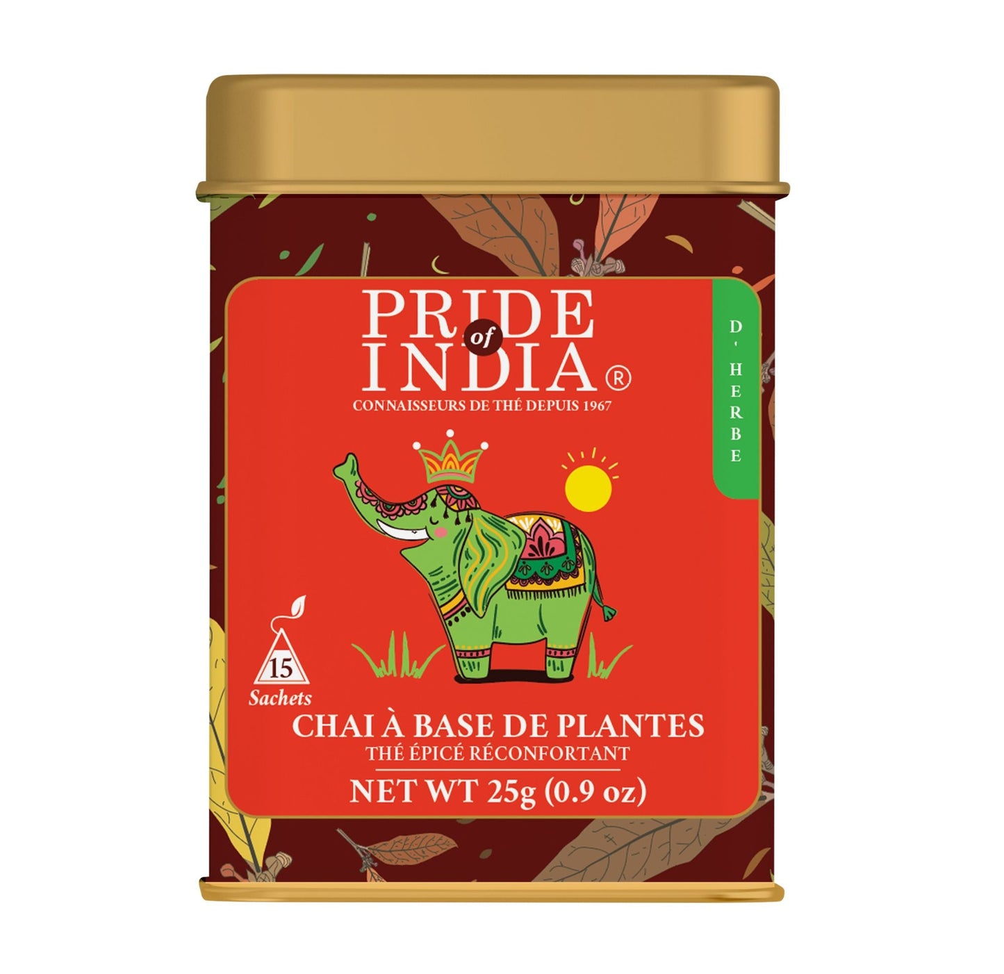 Herbal Chai (Comforting Spiced Tea)- 2 Pack (30 Tea Bags) 30ct - Renee Lane Company