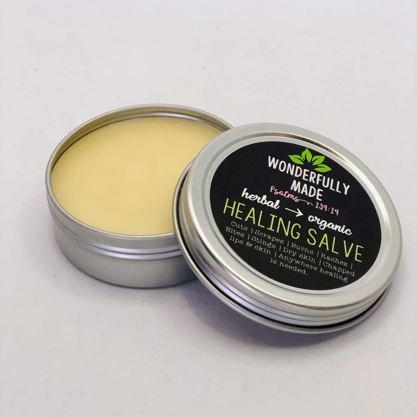 Herbal Healing Salve | Dry Hands | Calendula | Chickweed | Plantain | Chapped Lips | Cracked Skin | Organic | Everything Salve | Natural - Renee Lane Company