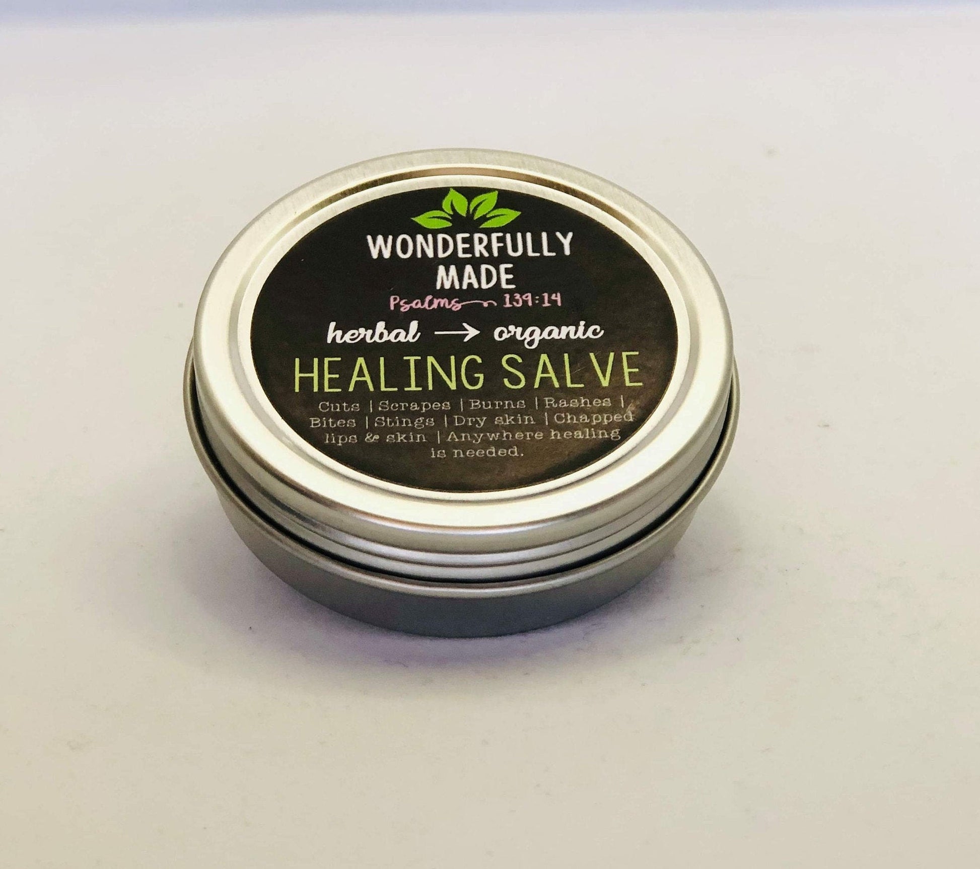 Herbal Healing Salve | Dry Hands | Calendula | Chickweed | Plantain | Chapped Lips | Cracked Skin | Organic | Everything Salve | Natural - Renee Lane Company
