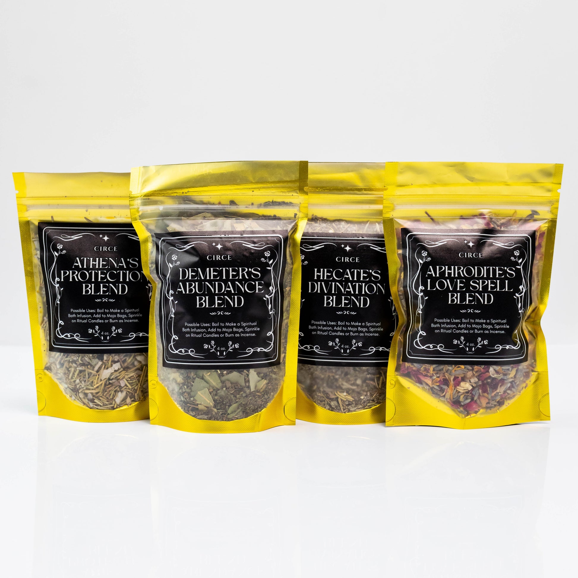 Herbal Ritual Blend – Four Intention Herbs for Cleansing, Love & Prosperity - Renee Lane Company