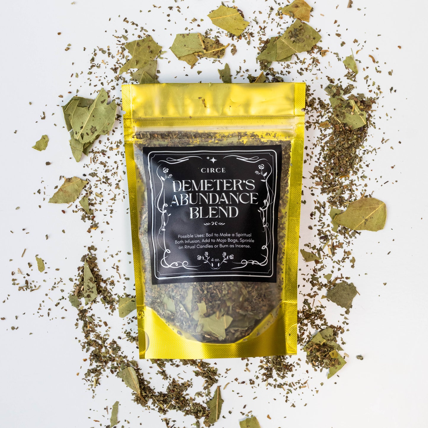 Herbal Ritual Blend – Four Intention Herbs for Cleansing, Love & Prosperity - Renee Lane Company
