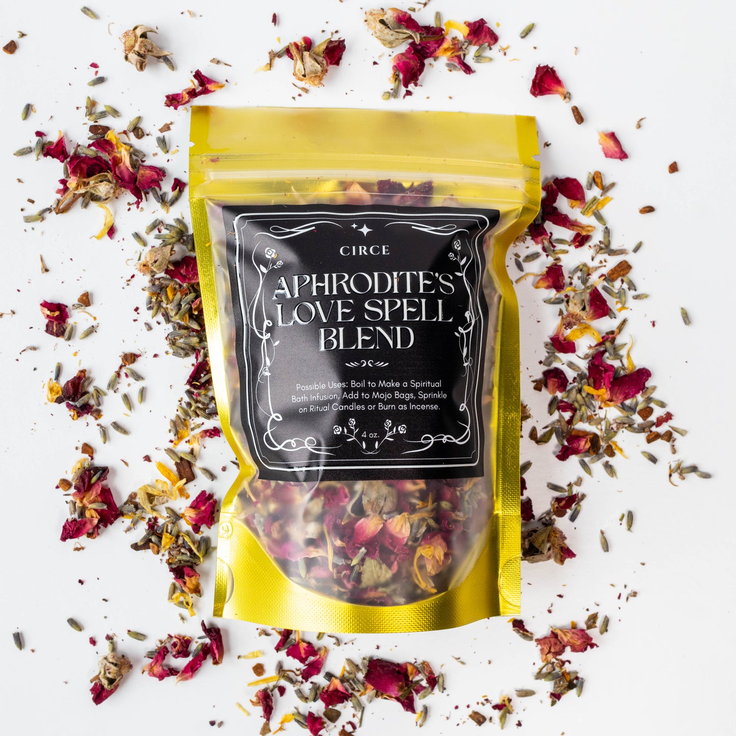 Herbal Ritual Blend – Four Intention Herbs for Cleansing, Love & Prosperity - Renee Lane Company