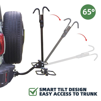Hitch Mount Bike Rack, Heavy Weight Capacity Car Bike Rack 2'' Receiver for Standard, - Renee Lane Company
