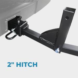 Hitch Mount Bike Rack, Heavy Weight Capacity Car Bike Rack 2'' Receiver for Standard, - Renee Lane Company