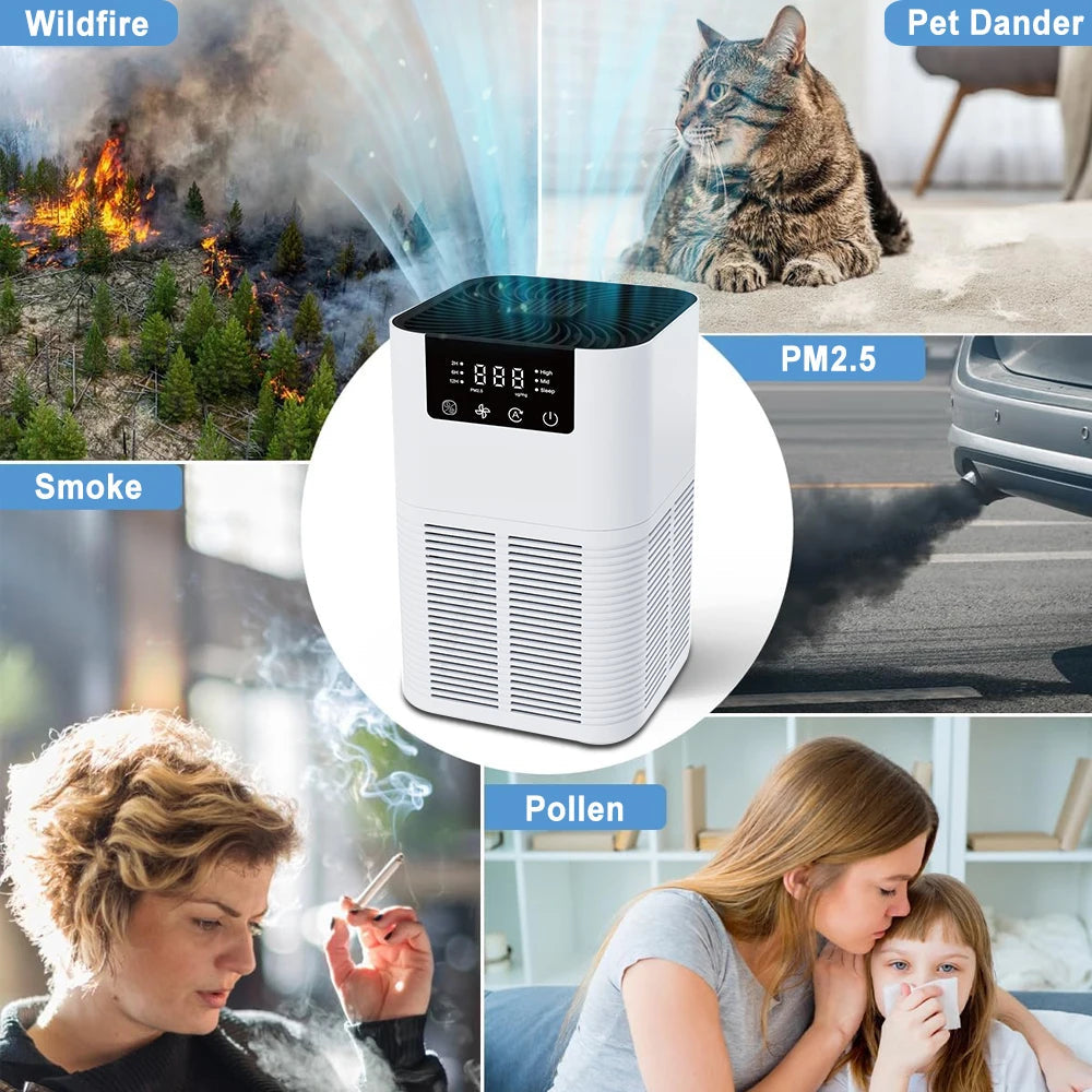 Home Air Purifier with HEPA Filter - Renee Lane Company