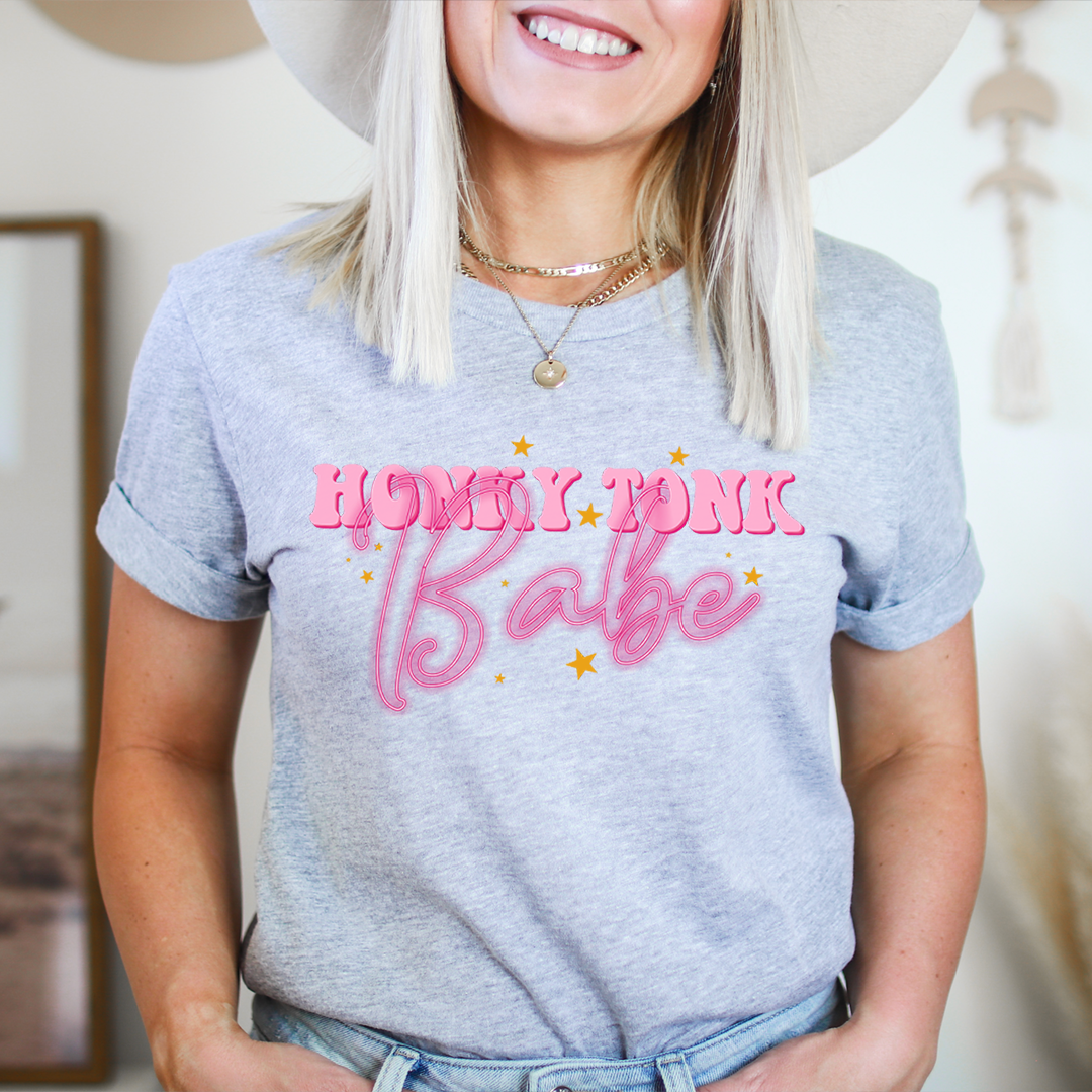 Honky Tonk Babe T-Shirt - Renee Lane Company