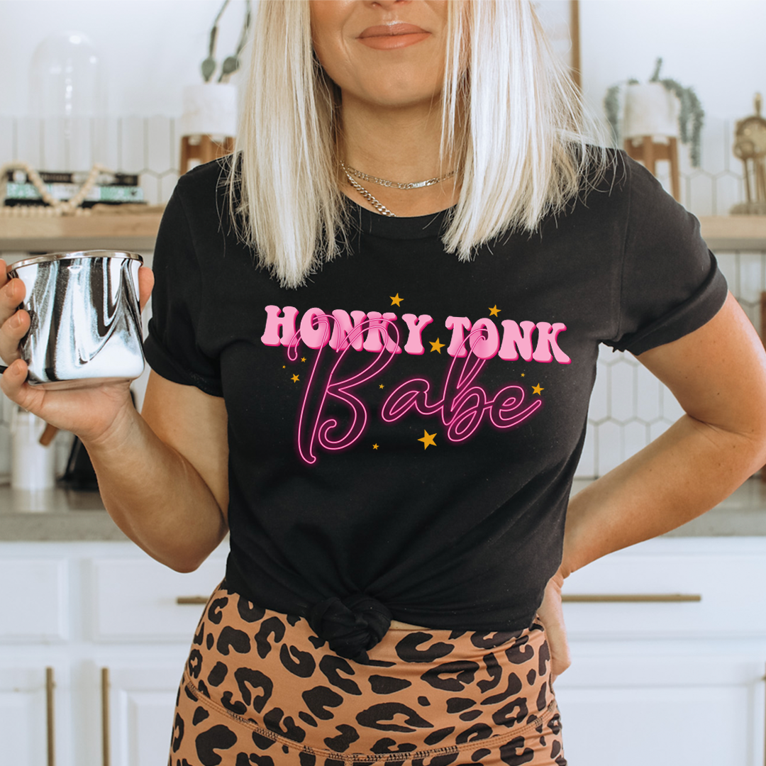 Honky Tonk Babe T-Shirt - Renee Lane Company