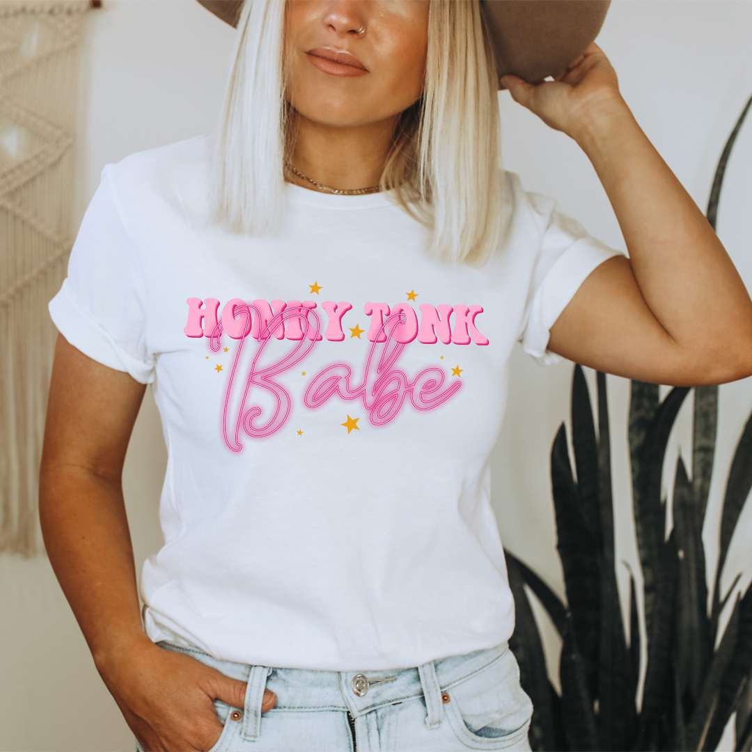 Honky Tonk Babe T-Shirt - Renee Lane Company