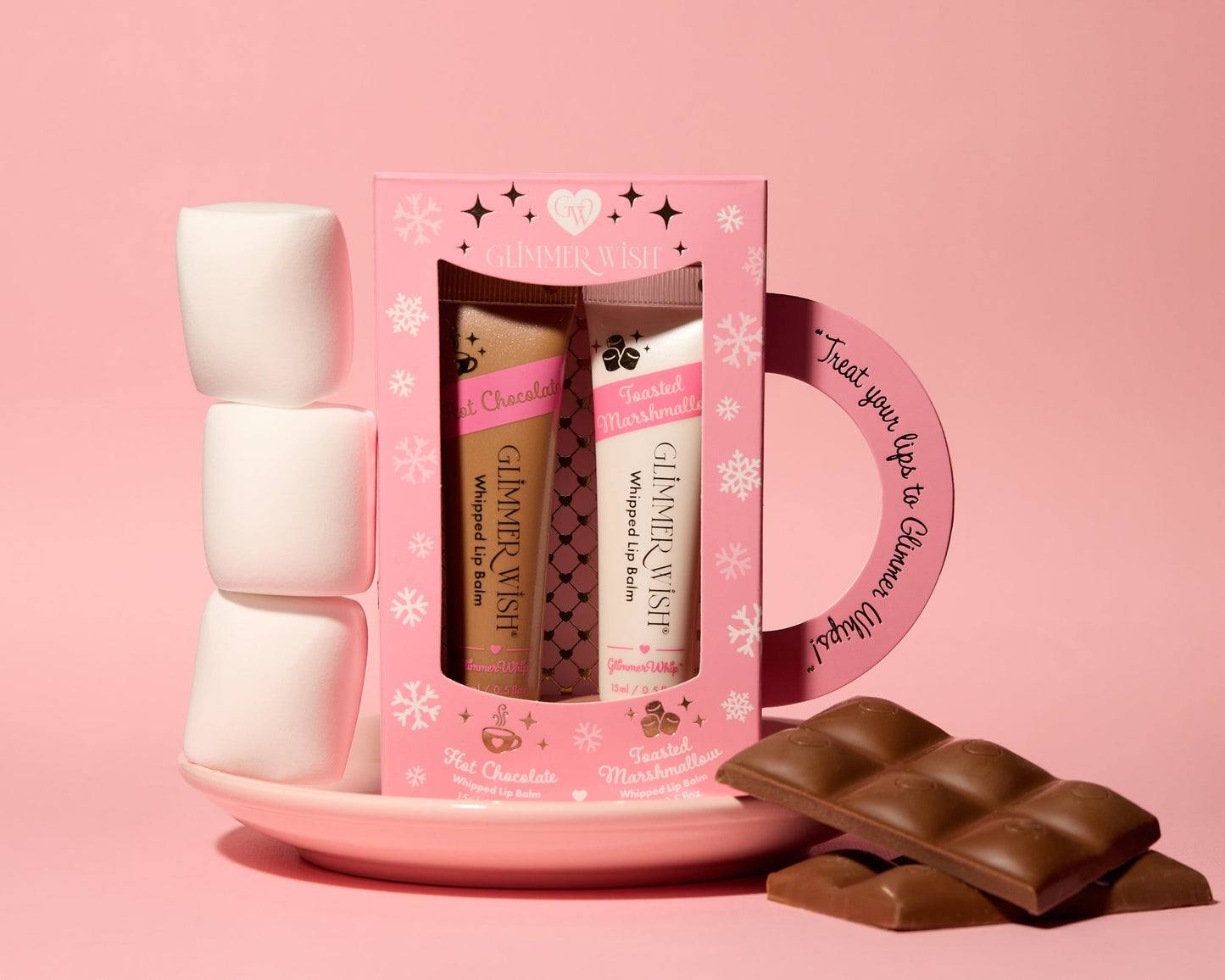 Hot Chocolate and Toasted Marshmallow Glimmer Whip Duo - Renee Lane Company