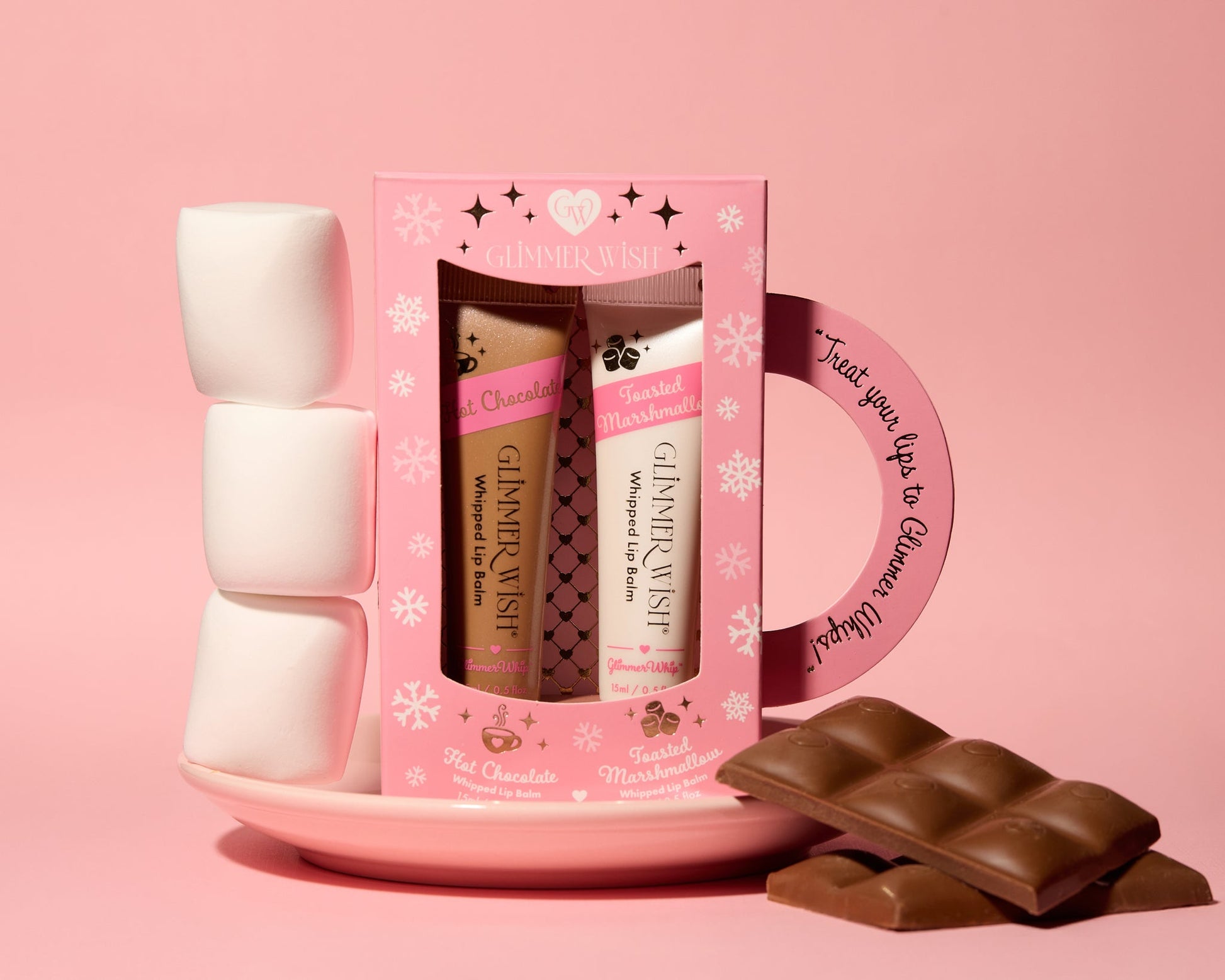 Hot Chocolate and Toasted Marshmallow Glimmer Whip Duo - Renee Lane Company