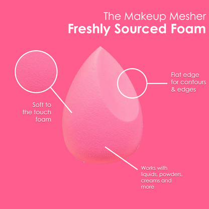 Hot Pink Makeup Mesher - Renee Lane Company