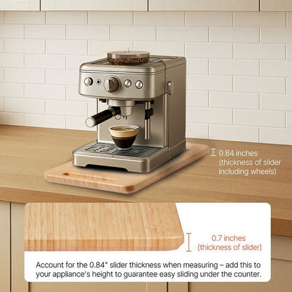Household Appliance Slider Sliding Tray for Kitchen Countertop - Renee Lane Company