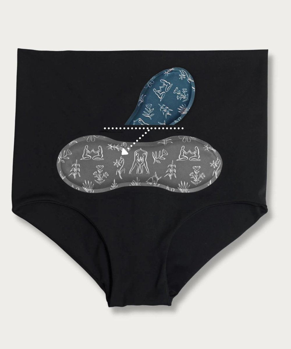 FourthWear Postpartum Recovery Underwear set of 3 + Between Legs Perineal Ice Heat Pack Saver Set