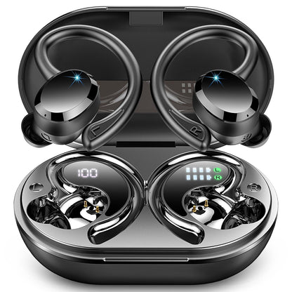 Hupoaf Wireless Earbud Bluetooth Bluetooth Headphones LED Display IPX7 Waterproof in-Ear - Renee Lane Company