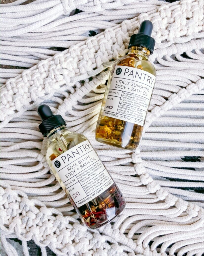 Hydrating Body + Bath Oil | Botanical Bath Tub Oils - Renee Lane Company